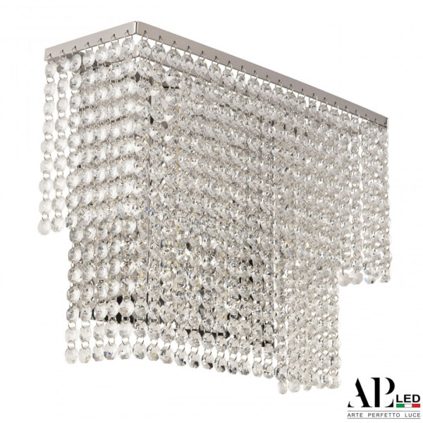 Бра светодиодные хрустальные S500.B3.35-27.A.4000 Arte Perfetto Luce