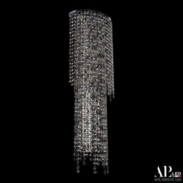 Бра светодиодные хрустальные S500.B4.25-70.B.4000.Clear.801.731 Arte Perfetto Luce