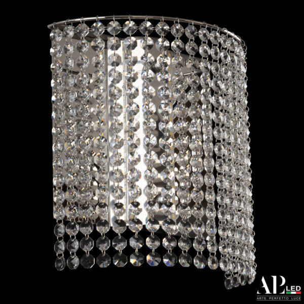 Бра светодиодные хрустальные S500.B5.25-27.A.4000 Arte Perfetto Luce
