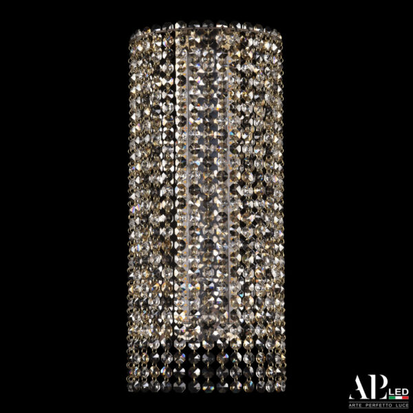 Бра хрустальный каскад S500.B5.25-70.A.E14.Clear.801.731 Arte Perfetto Luce