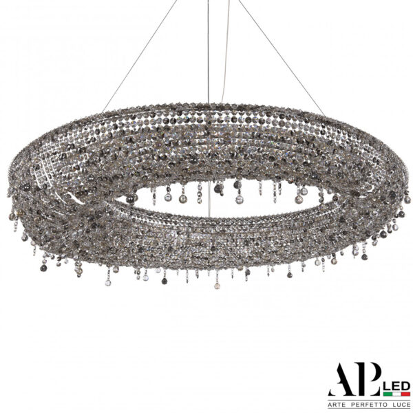Люстра светодиодная хрустальная S502.0.120.B.4000.Clear.801.733.Balls Arte Perfetto Luce