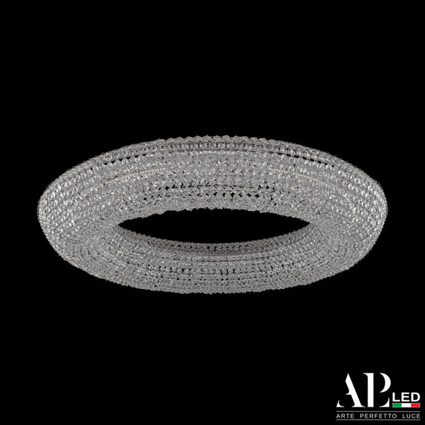 Люстра светодиодная хрустальная S502.0.80.A.4000 Arte Perfetto Luce