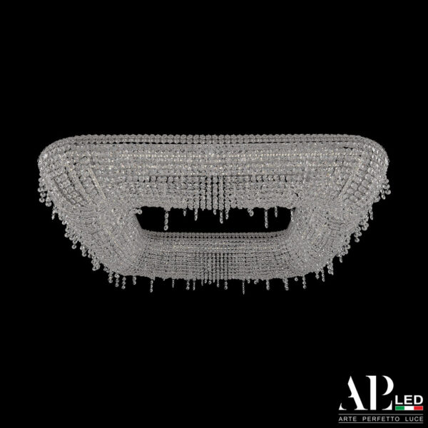 Люстра светодиодная хрустальная S504.0.100.B.3000 Arte Perfetto Luce
