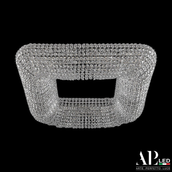Люстра светодиодная хрустальная S504.0.60.C.3000 Arte Perfetto Luce