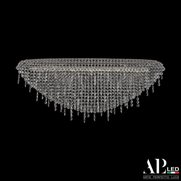 Люстра светодиодная хрустальная S505.0.80.B.3000 Arte Perfetto Luce