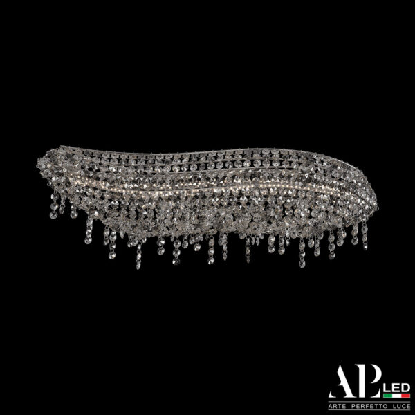 Люстра светодиодная хрустальная S507.0.60.B.4000 Arte Perfetto Luce