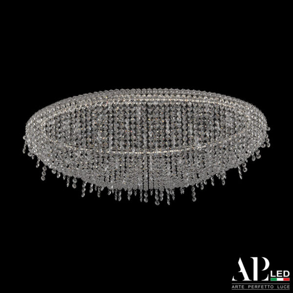 Люстра светодиодная хрустальная S508.0.50.B.3000 Arte Perfetto Luce