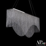 Люстра светодиодная хрустальная S512.0.100.B.3000 Arte Perfetto Luce