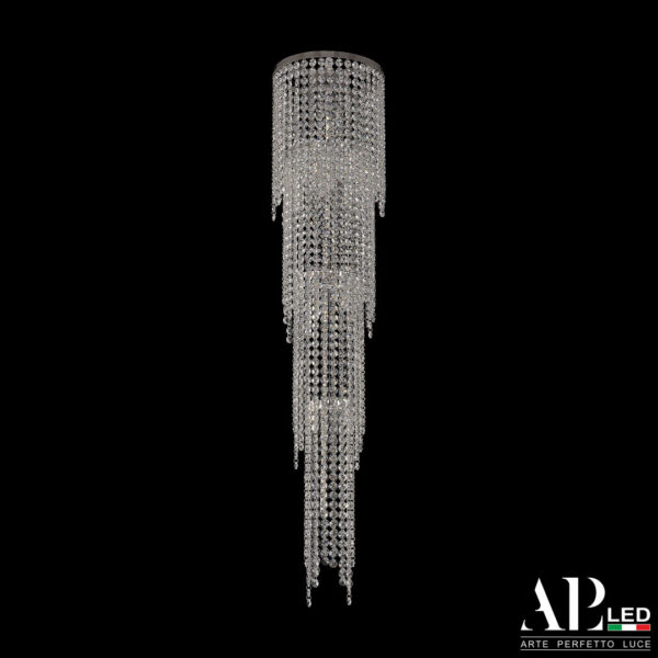 Люстра светодиодная хрустальная S520.0.22-105.B.3000 Arte Perfetto Luce