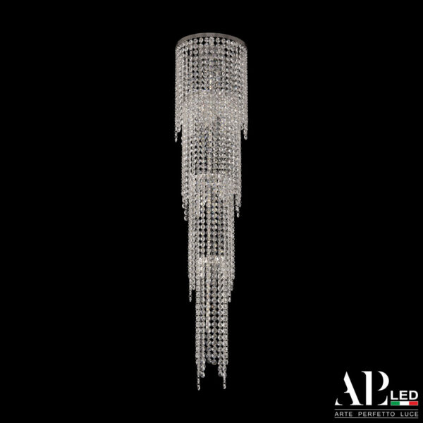 Люстра светодиодная хрустальная S520.0.25-100.B.3000 Arte Perfetto Luce