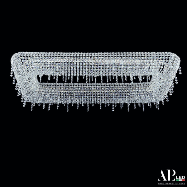 Люстра светодиодная хрустальная S522.0.100.B.3000 Arte Perfetto Luce