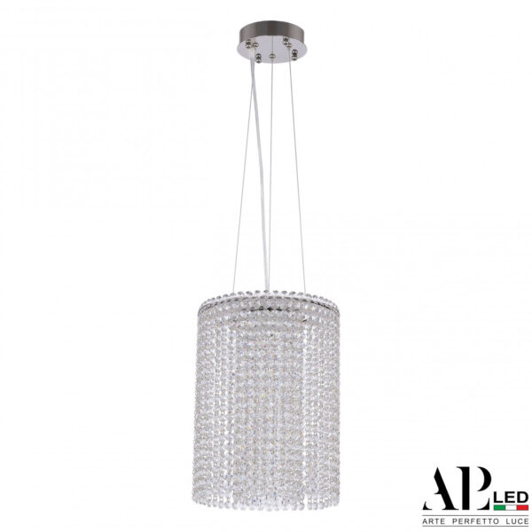 Люстра светодиодная хрустальная с пультом SH01.25.A.LED-DIM.Ni Arte Perfetto Luce