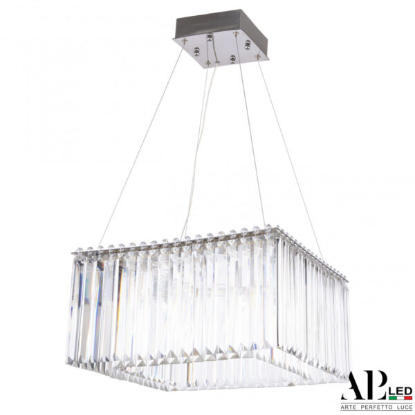 Люстра светодиодная хрустальная SH10.42.A.Ni.4000 Arte Perfetto Luce
