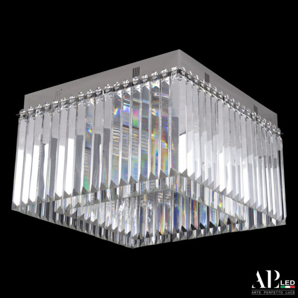 Люстра хрустальная каскадная SH10.42.A.Ni.E14.PK Arte Perfetto Luce