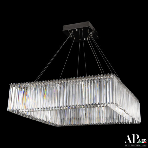 Люстра светодиодная хрустальная SH10.86.A.Ni.4000 Arte Perfetto Luce