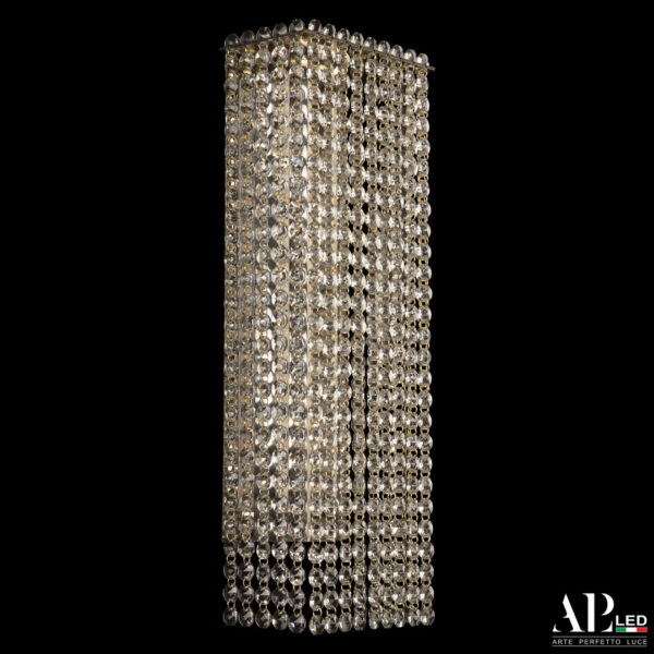 Бра светодиодные хрустальные SH500.B1.16-45.A.Gd.3000 Arte Perfetto Luce