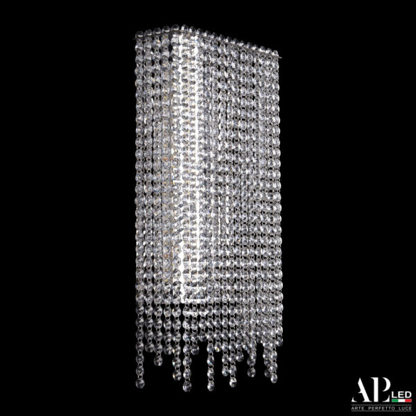 Бра светодиодные хрустальные SH500.B1.25-45.B.Ni.4000 Arte Perfetto Luce
