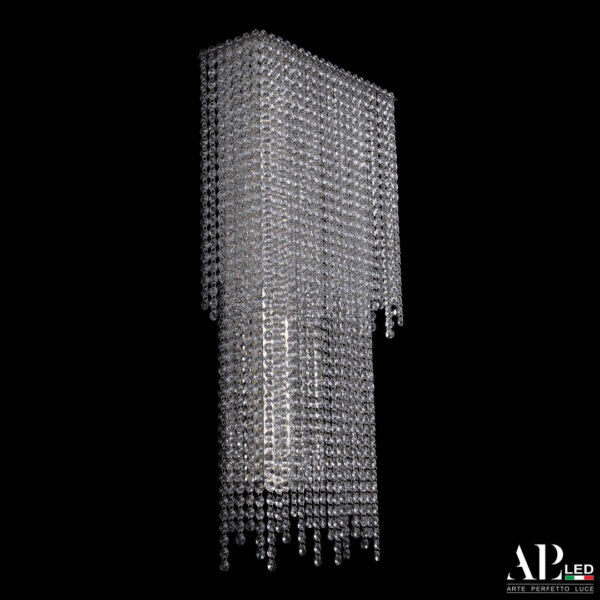 Бра светодиодные хрустальные SH500.B3.35-70.B.Ni.4000 Arte Perfetto Luce