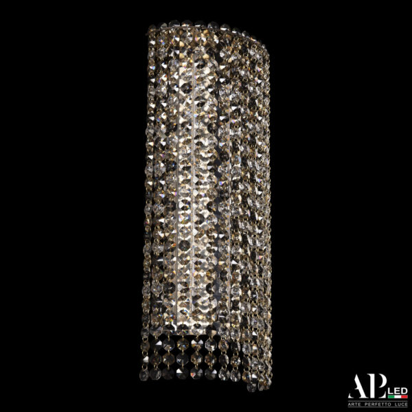 Бра светодиодные хрустальные SH500.B5.20-45.A.Gd.3000.Clear.801.731 Arte Perfetto Luce