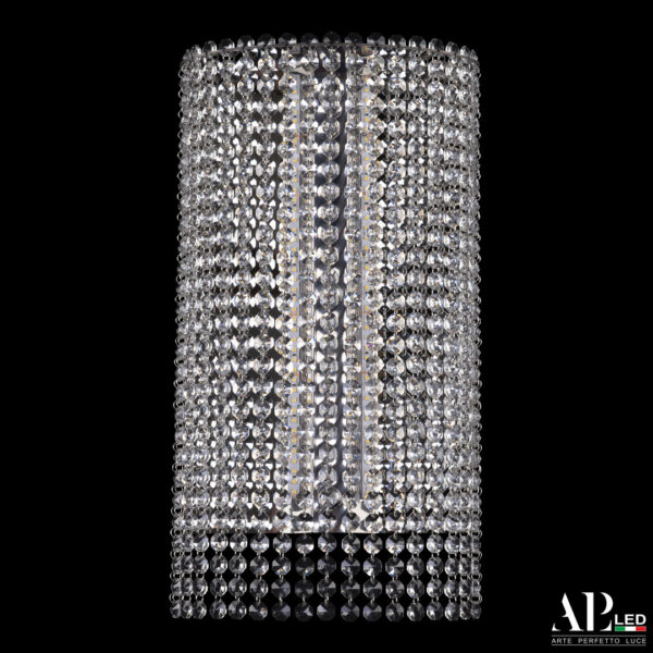 Бра светодиодные хрустальные SH500.B5.25-45.A.Ni.4000 Arte Perfetto Luce