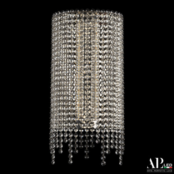 Бра светодиодные хрустальные SH500.B5.25-45.B.Ni.4000 Arte Perfetto Luce