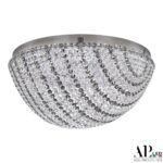 Люстра светодиодная хрустальная с пультом SH501.2.50.R.LED-DIM.Ni.Clear.731 Arte Perfetto Luce — изображение 2