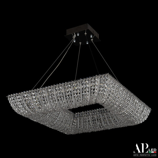 Люстра светодиодная хрустальная SH503.0.60.M.Ni.4000 Arte Perfetto Luce