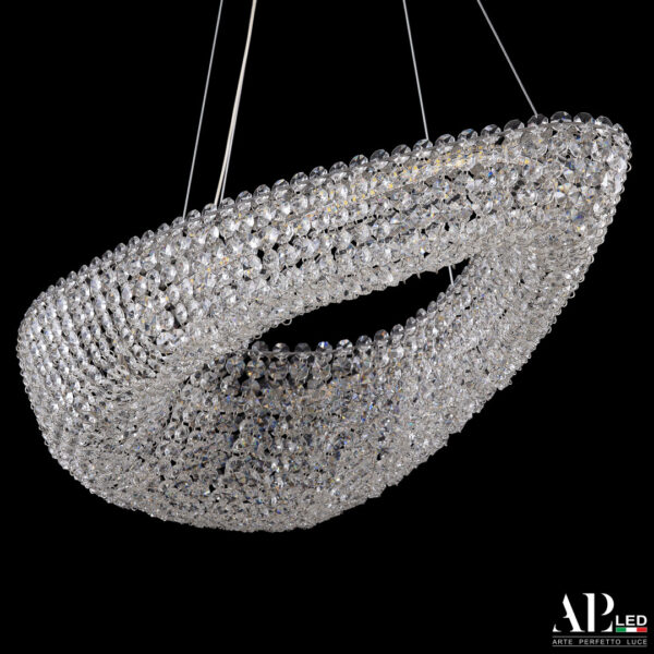 Люстра светодиодная хрустальная SH509.0.70.A.Ni.3000 Arte Perfetto Luce