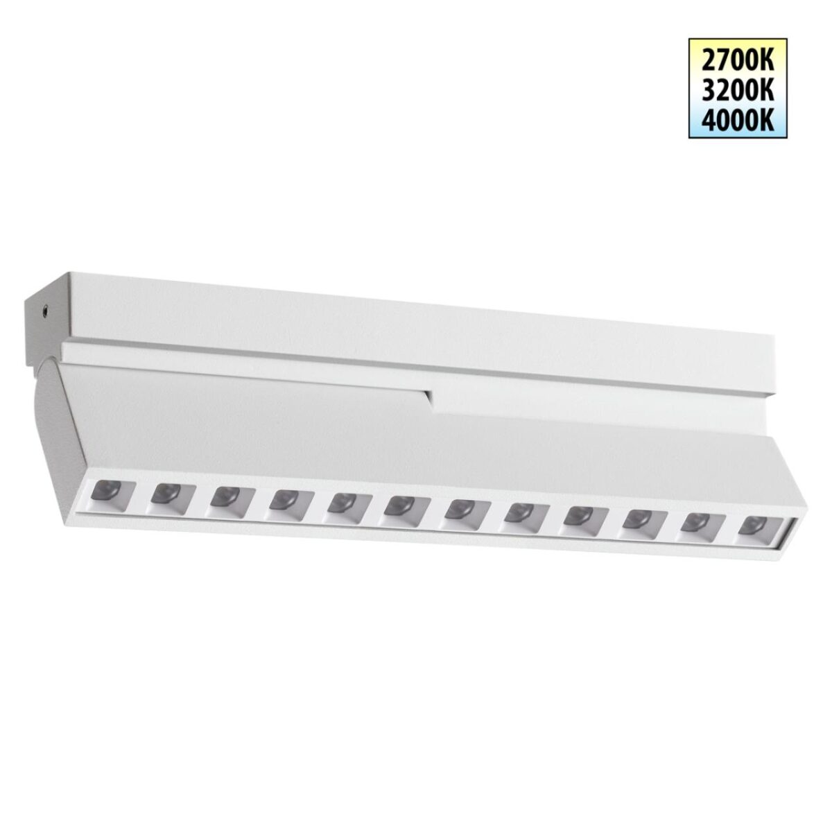 04ecdd8a95a2405d19124a4ce2f93790 359763 OVER NT25 396 белый Светильник накладной с перекл. цв. температуры IP20 LED 12W 180-265V 2700К/3200К/4000К EOS — изображение 1