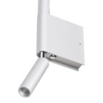 359435 OVER NT24 356 белый Светильник настенный с выключателем IP20 LED 5W+3W 220-240V 3000K 320Лм FERMO — изображение 3