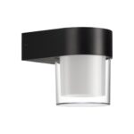 359297 STREET NT24 774 черный Светильник ландшафтный настенный IP65 LED 5W 4000K 175-265V OPAL