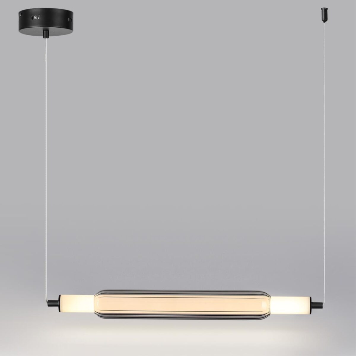 6556/15L LEDIO LN26 279 черный/дымчатый/металл/акрил, стекло Подвес LED 15W 4000К 220V TRENDY — изображение 3