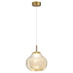 5097/4L PENDANT ODL25 363 античн.бронза/янтарный/металл/стекло Подвес LED 4W 4000K 388Лм VASO — изображение 3
