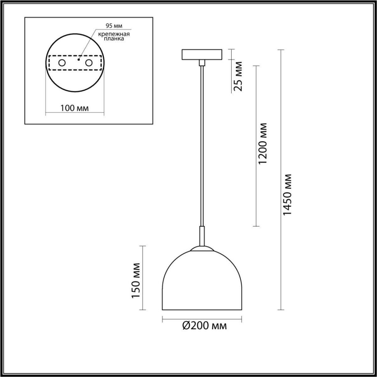 6551/1 SUSPENTIONI LN26 387 матовое золото Подвес E14 1*40W 220V ELLIE — изображение 1