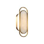 7066/12WL L-VISION ODL25 215 Настенный светильник бронзовый/металл/искусств.мрамор IP20 LED 12W 3000K 220V MILANO — изображение 3