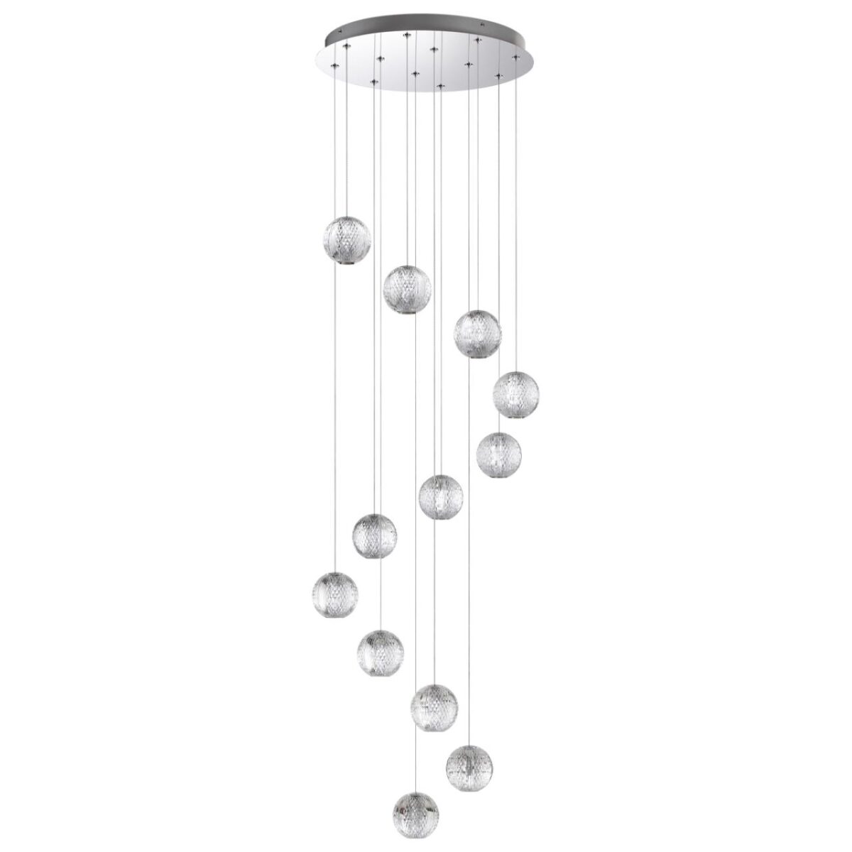 5007/56L L-VISION ODL24 567 хром/металл/акрил Люстра LED 56W 4000K 4711лм CRYSTAL — изображение 1