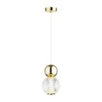 5008/7L L-VISION ODL23 573 золотой/прозрачный/металл/акрил Подвес LED 7W 4000K 350Лм CRYSTAL — изображение 2