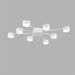8343/8C COMFI LN26 252 белый, металл Люстра GX53 LED 8*7W 220V TORINA — изображение 2