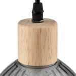 8053/1A SUSPENTIONI LN26 394 дерево/смоки металл/стекло Подвесной светильник E27 1*60W 220V NATANA — изображение 2