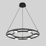 8340/6 MODERNI LN26 254 черный, металл Люстра подвесная GX53 LED 6*7W 220V TORINA — изображение 3