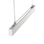 358879 OVER NT22 406 белый Светильник подвесной светодиодный (длина подвесов 1,2м) IP20 LED 4000K 30W вниз + 12W вверх 220V ITER — изображение 2