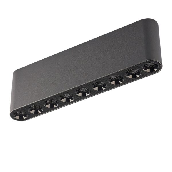 7092/21CL HIGHTECH ODL25 335 Потолочный светильник черный/металл/акрил IP20 LED 13W 988Лм 3000K 220V SMALL