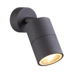 4207/1C HIGHTECH ODL20 327 черный/металл Настенно-потолочный светильник LED GU10 10W IP54 CORSUS — изображение 2