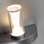 7143/5WL HIGHTECH ODL26 513 Настенный светильник темный никель/акрилл/металл IP20 LED 5W 402Лм 3000K 180° 220V DEFANCE — изображение 3