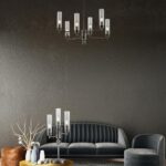 5275/6C CLASSI LN26 104 черный хром Люстра потолочная E14 6*40W 220V KAMILLA — изображение 2
