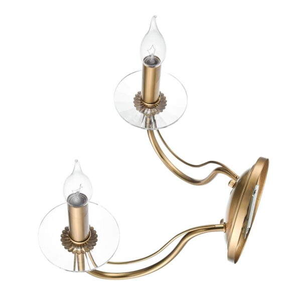 8033/2W CLASSI LN26 000 металл/стекло, медь/прозрачный Бра E14 2*40W 220V INCANTO