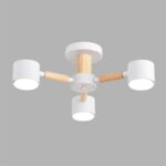 8306/3C COMFI LN26 333 белый, металл/дерево Светильник потолочный GX53 LED 3*7W 220V VUDI — изображение 2