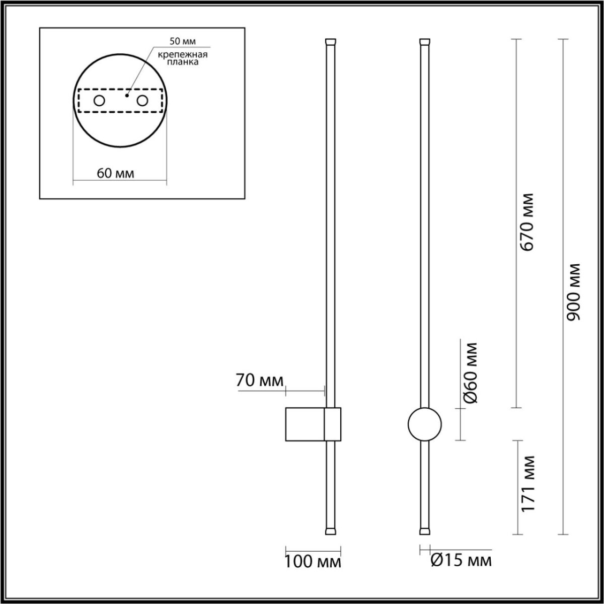 5678/12WL LEDIO LN26 441 золотой Настенный светильник LED 13W 3000K 220V BRAM — изображение 3