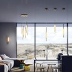 4794/72L PENDANT ODL21 403 бронзовый/белый Подвес LED 72W REEDS