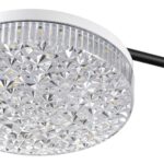 8236/4CL LEDIO LN25 000 черный, металл/акрил Люстра потолочная с ПДУ LED 55W 3000-6000К 220V DIDANA — изображение 2